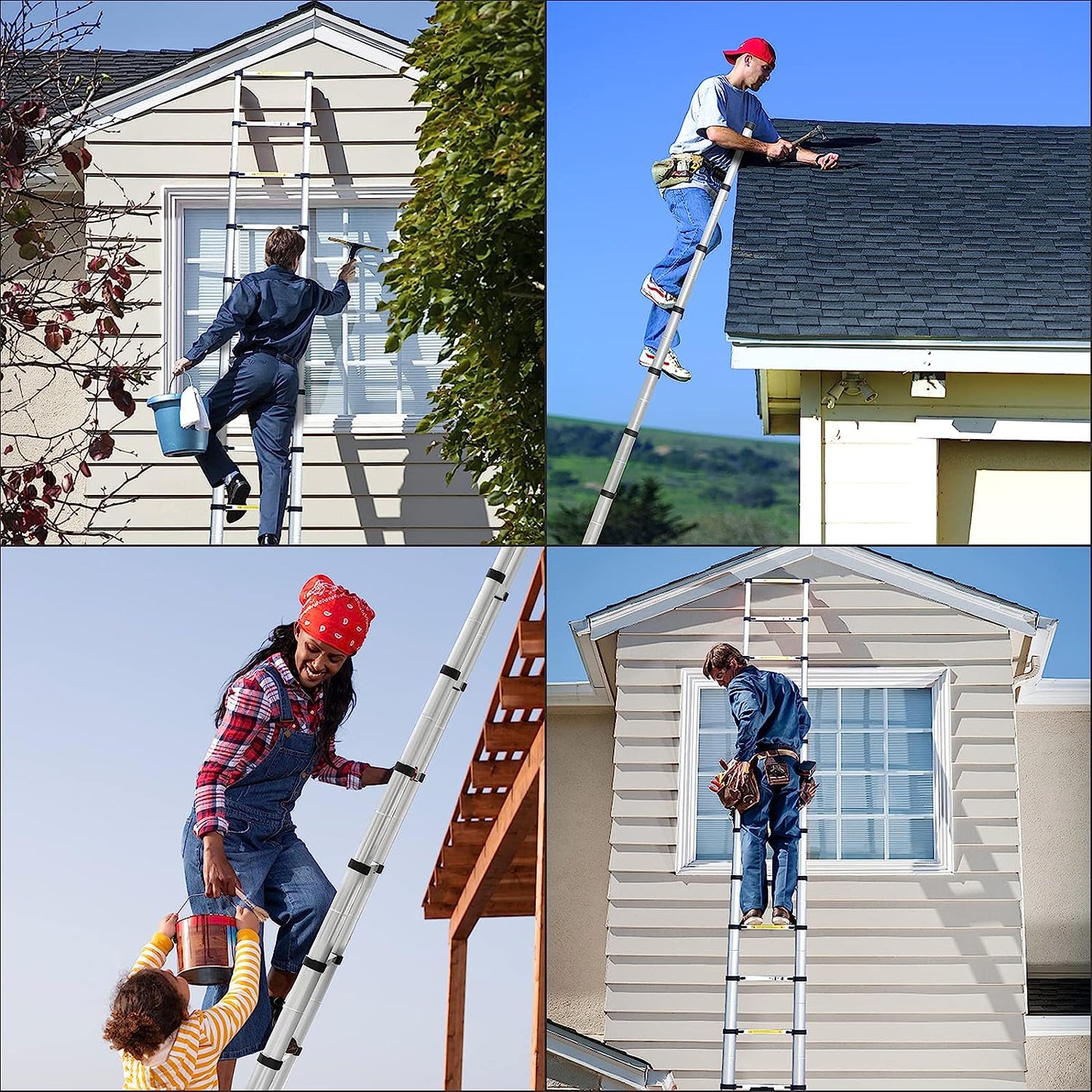 UltraFlex 12.5 Foot Telescopic Ladder